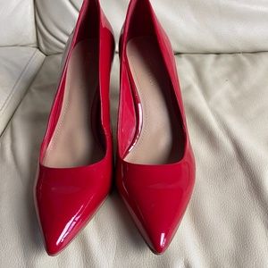 BCBG Red Pumps